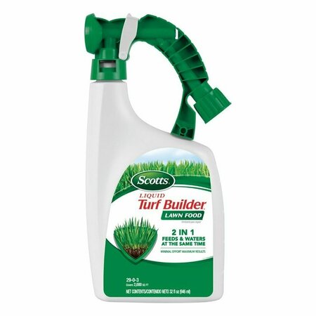 SCOTTS Turf Builder Lawn Food, 32 fl-oz Bottle, Liquid, 29-0-3 N-P-K Ratio 5420406